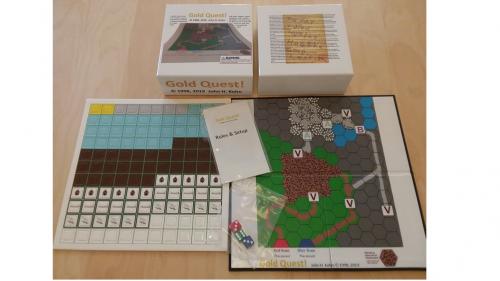 Gold Quest! -- the board game (manufactured version)