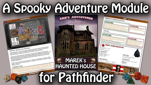 Marek s Haunted House an RPG Adventure Module for Pathfinder