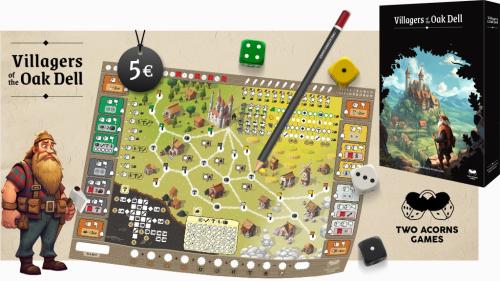 Villagers of the Oak Dell - Roll & Write