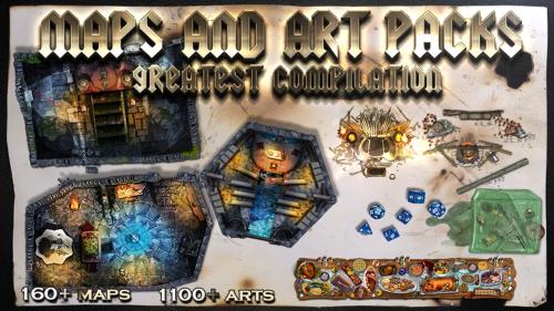 Map and art pack 3 years Compilation at 1 price!