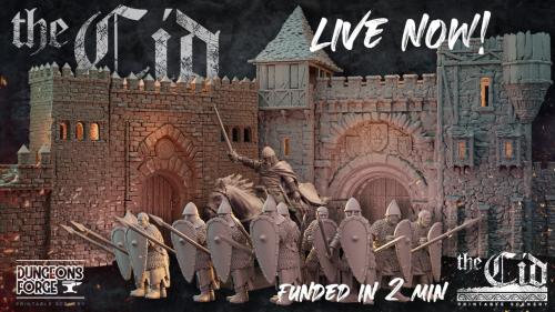 The Cid | 3D Printable scenery