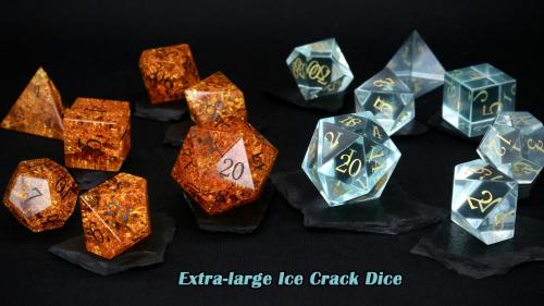 Extra-large Ice Crack Dice