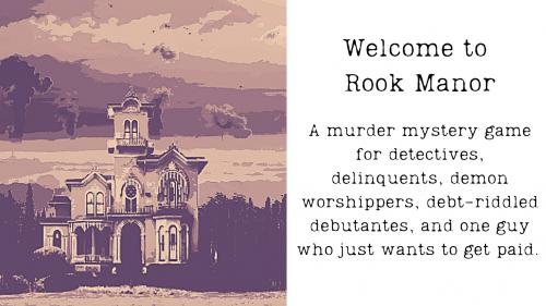 The Manor Feeds at Night: Disco Elysium meets Clue(do)