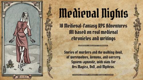 Medieval Nights: RPG Adventures from Real Medieval Stories