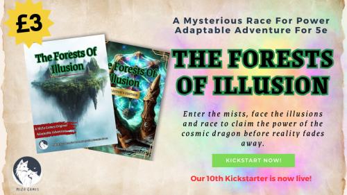 The Forests Of Illusion: A Mysterious Race For Power For 5e