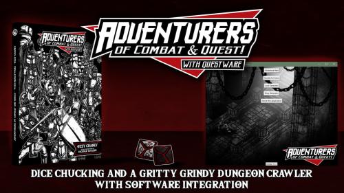 Combat & Quest: Dice Chucking Gritty Grindy Dungeon Crawler