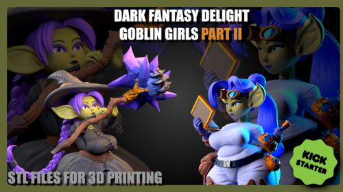 Dark fantasy delight Goblin girls 2
