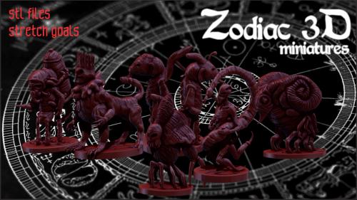 Zodiac miniatures & collectables stl files. boardgames ...