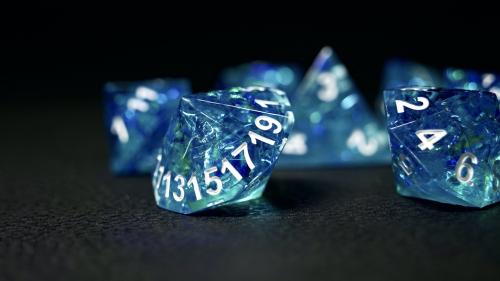 A One-of-a-Kind Multi-Cornered Double Cone Dice