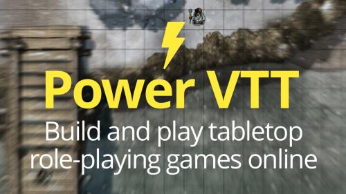 Power Virtual TableTop - Build and play tabletop RPGs online