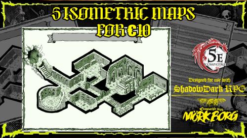 isometric maps for TTRPG s