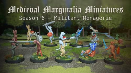 Medieval Marginalia - Militant Menagerie