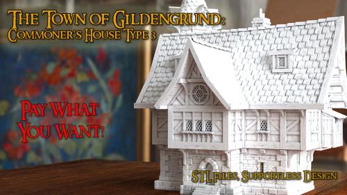 The Town of Gildengrund: Commoner s House Type 3