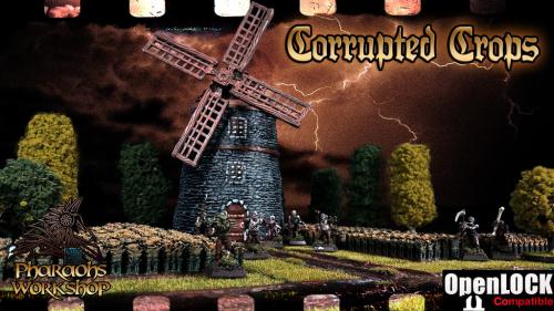 Corrupted Crops - 3d printable OpenLOCK Dungeon Terrain STLs