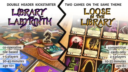 Loose In The Library & Library Labyrinth