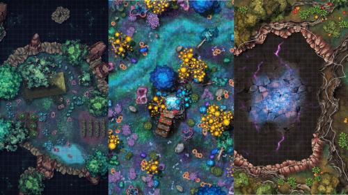 Digital TTRPG Maps