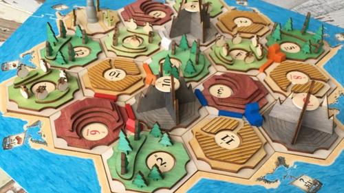3D Laser Cut Resource Hex Set