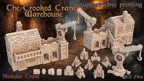 The Crooked Crane Warehouse - STL Files