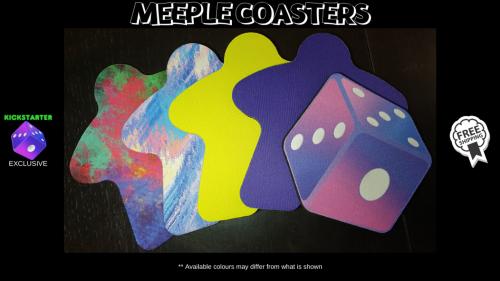 Meeple Coasters