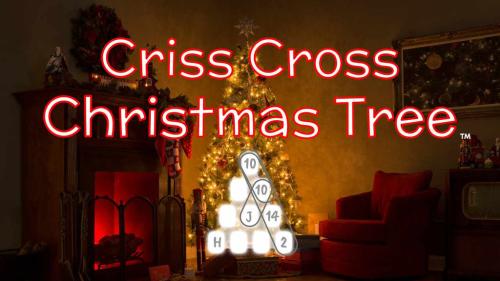 Criss Cross Christmas Tree