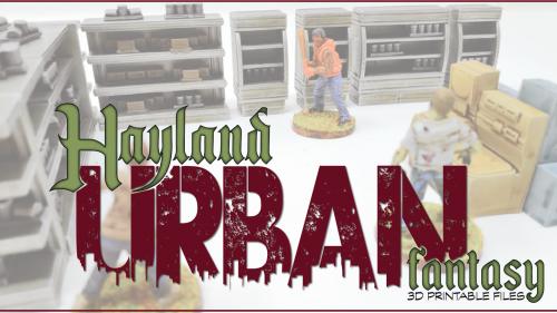 Urban Fantasy : 3D Printable Files