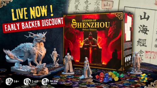 Legends of ShenZhou – A Mythic and Unique Tabletop Game