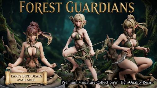 ⚔️ FOREST GUARDIANS ⚔️ – 3D Printable STL pack