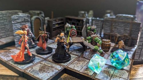 Flaskworld: Magnetic Dungeon Tiles