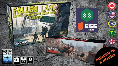 Fallen Land 2nd Edition Big Box & Descendants Expansion
