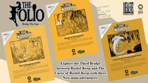 Retro RPGA Inspired 1E&5E Mini-Adventure Set