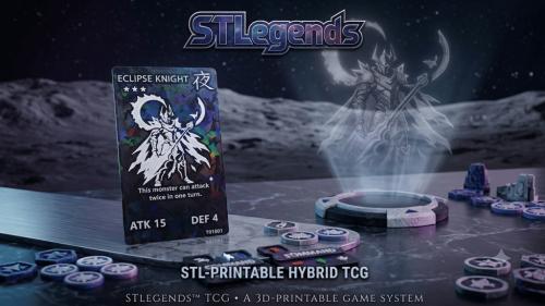 STLegends: A 3D-Printable Hybrid TCG