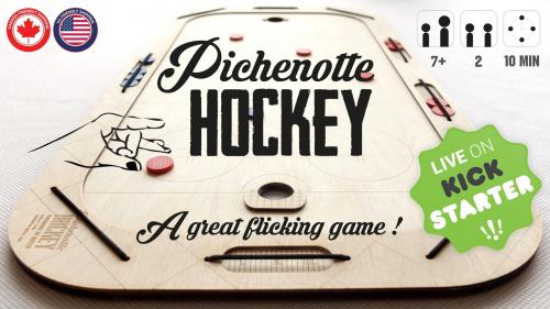 Pichenotte Hockey - A Great Wooden Flicking Game !
