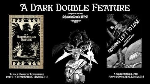 Dark Double Feature: 3PP Horror Adventures for ShadowdarkRPG