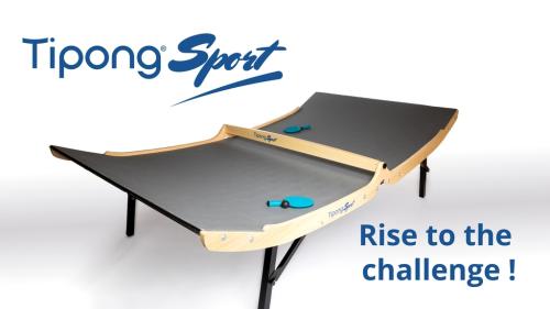 TIPONG® – The New Tabletop Racket Sport