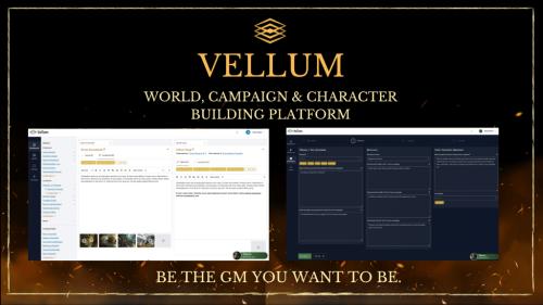 Vellum: The GM s workbench
