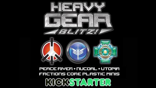 Heavy Gear Blitz! Plastic Peace River, NuCoal & Utopia Minis
