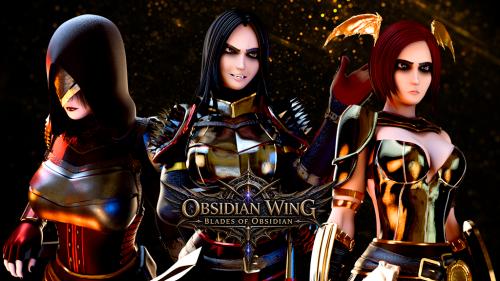 OBSIDIAN WING | BLADES OF OBSIDIAN II | STL miniatures