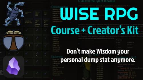WISE RPG: Worldbuilder’s Immersive Storytelling Environment
