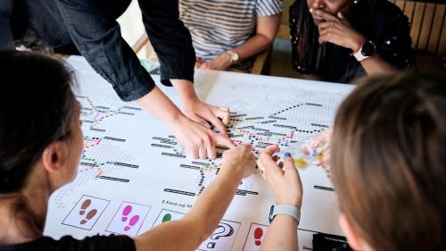 One Way Ticket Board Game
