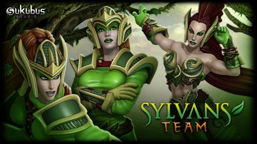 SYLVANS TEAM & CHEERLEADERS