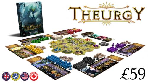 Theurgy: The Area Control Game of Monsters and Miracles