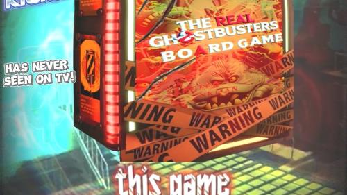 THE REAL GHOSBUSTERS BUILDING AND BOARDGAME
