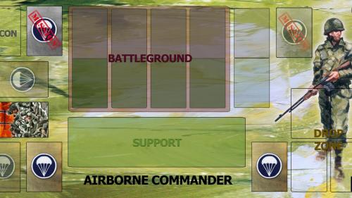 Airborne Commander Playmat