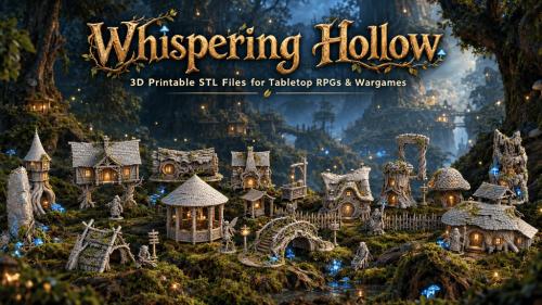 Whispering Hollow / STL / 3D Print