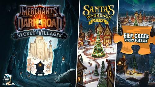Secret Villages & Santa s Workshop (+Related Story Puzzles!)