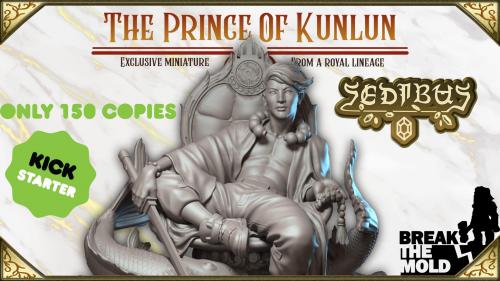 The Prince of Kunlun - A 54mm exquisite limited miniature