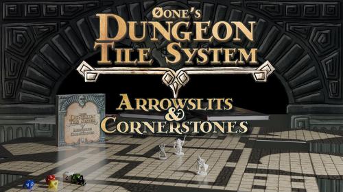 Dungeon Tile System: Arrowslits & Cornerstones