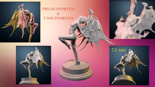 Inferno Ascent - Miniatures for Tabletop RPG - STL files