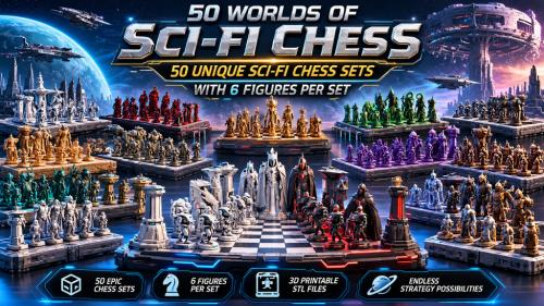 50 Worlds of Sci-Fi Chess – Epic Futuristic Chess Sets