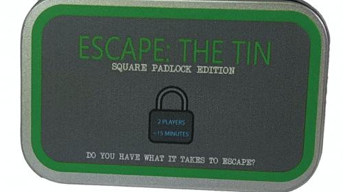Escape: The Tin: Square Padlock Edition